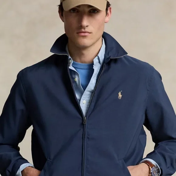 Polo Ralph Lauren Bi-Swing Jacket Refined Navy Men’s Size Large - Picture 1 of 14